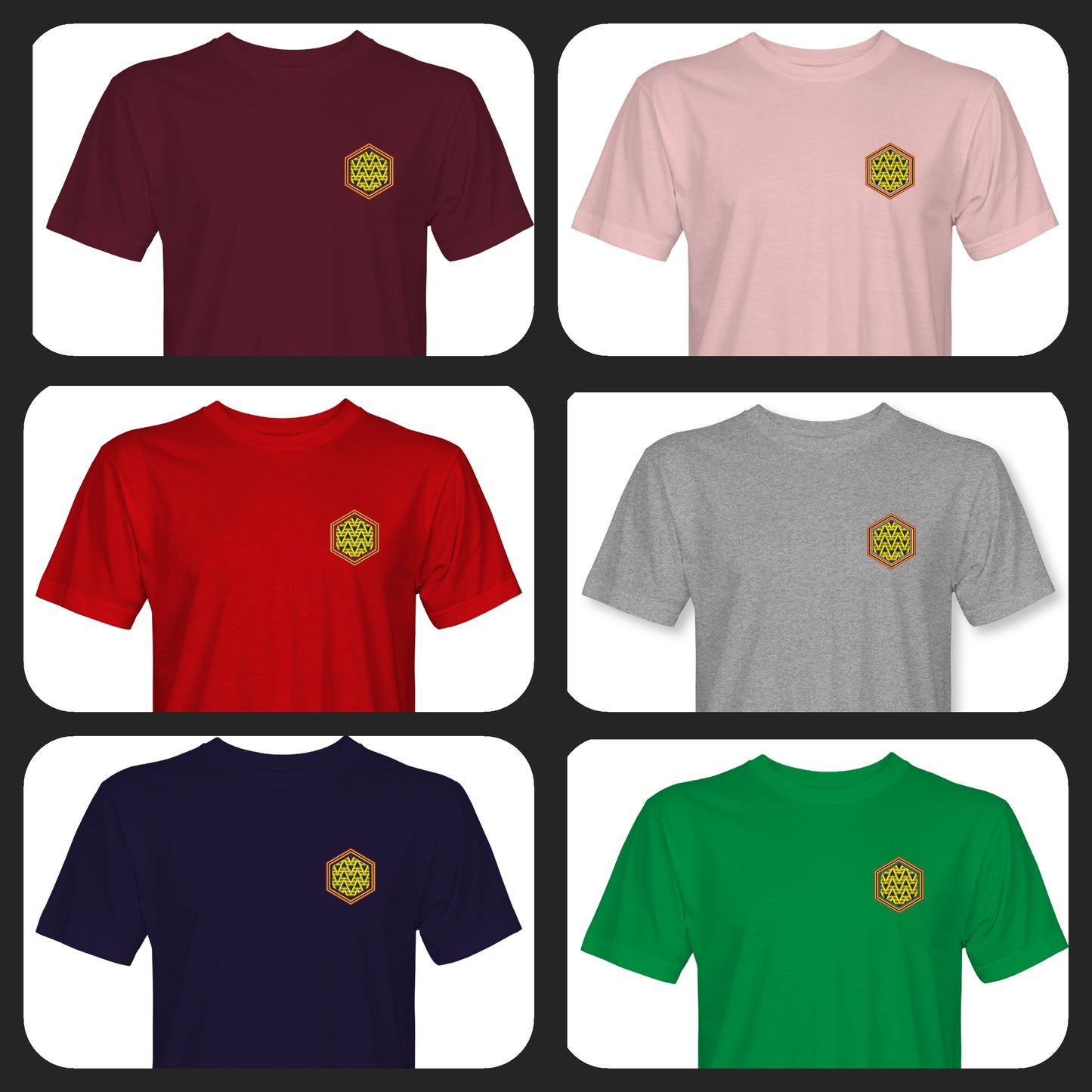 Bruised Banana Left Breast T-Shirts - (Various colours)