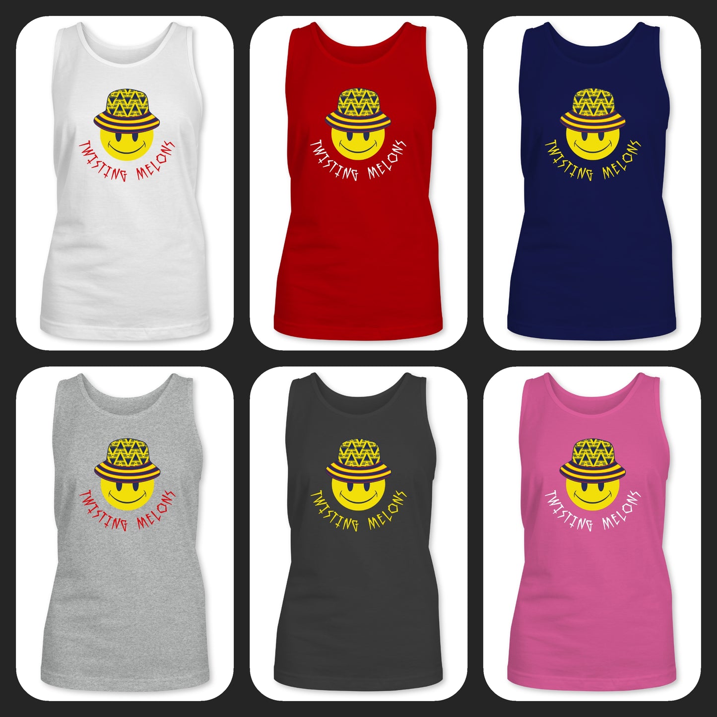 Twisting melons - Ladies Vests