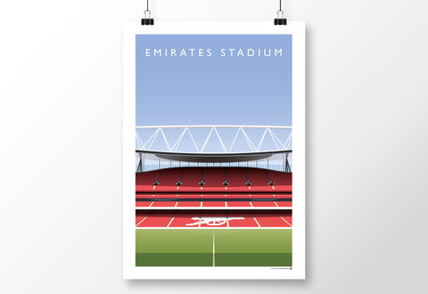 Emirates Stadium Poster