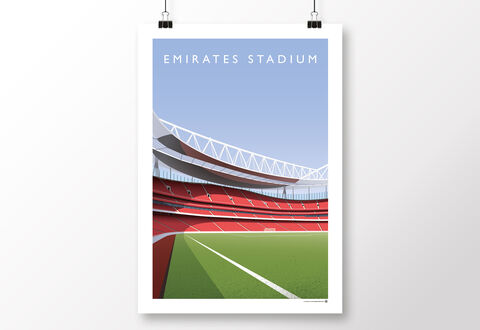 Emirates Stadium Poster