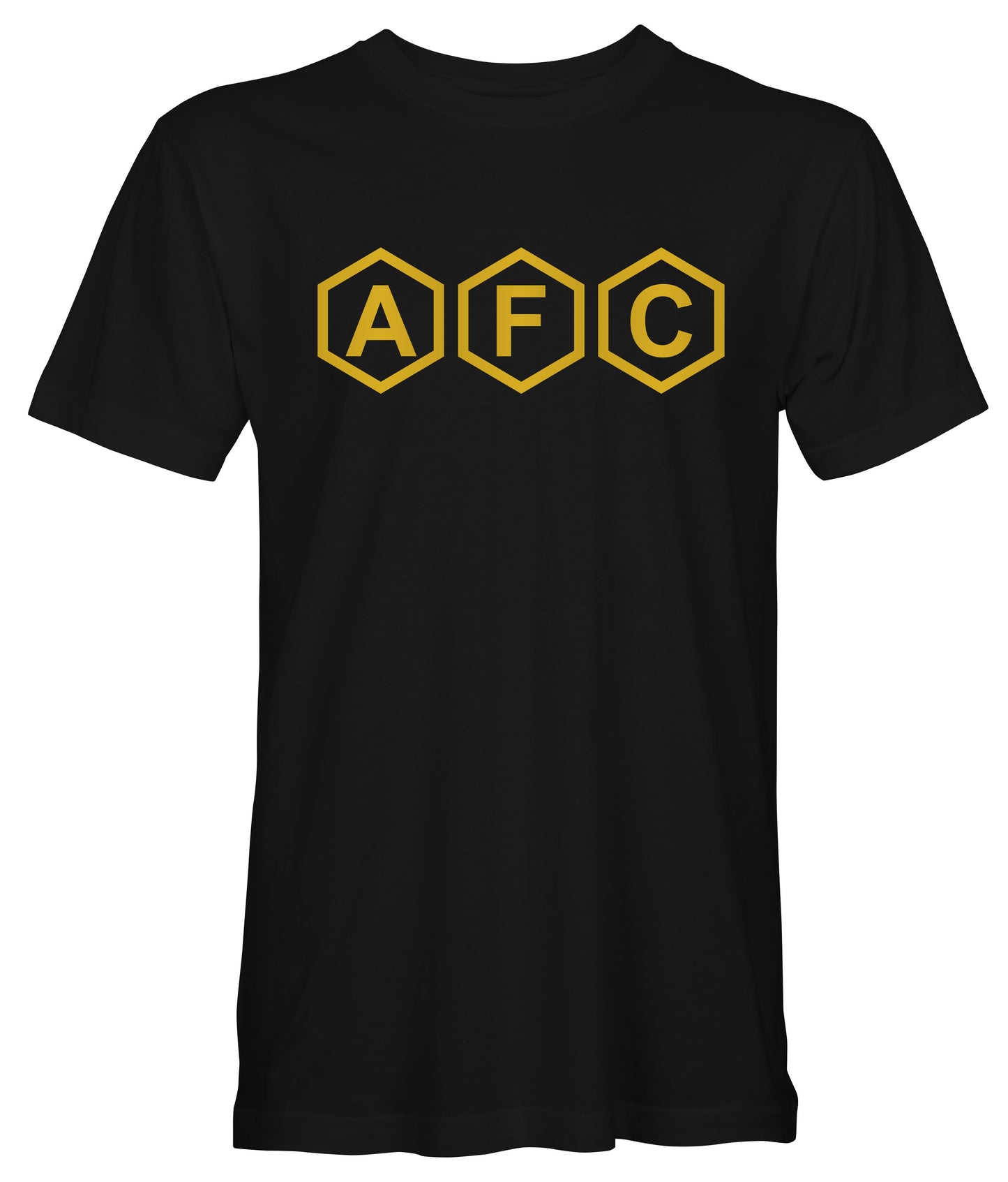 AFC T-Shirts - Red, Navy, Green, Pink, Grey, Back