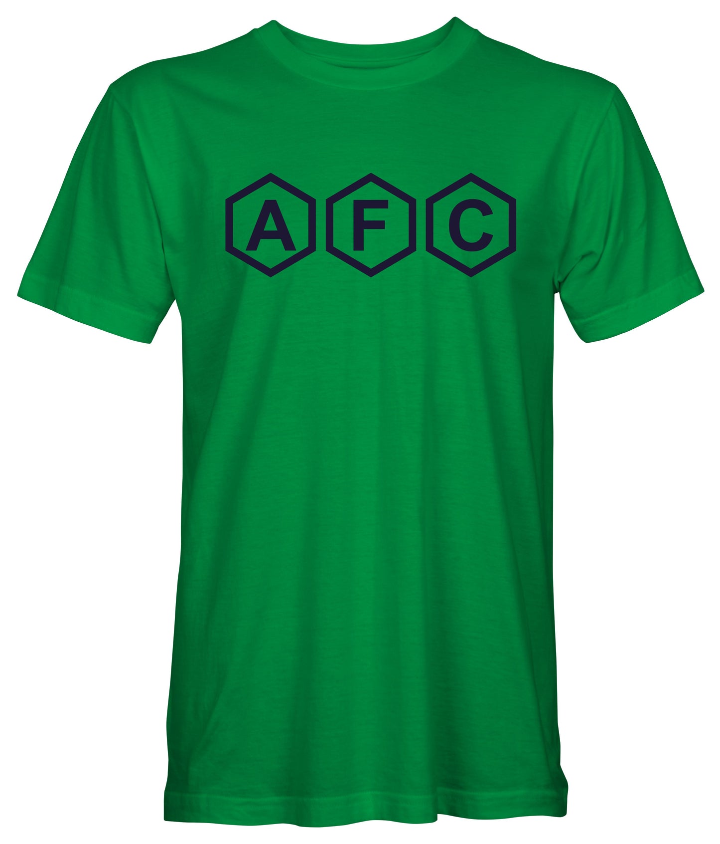 AFC T-Shirts - Red, Navy, Green, Pink, Grey, Back