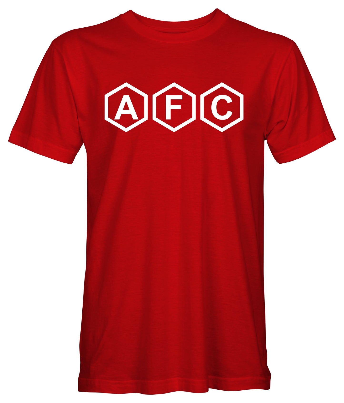 AFC T-Shirts - Red, Navy, Green, Pink, Grey, Back