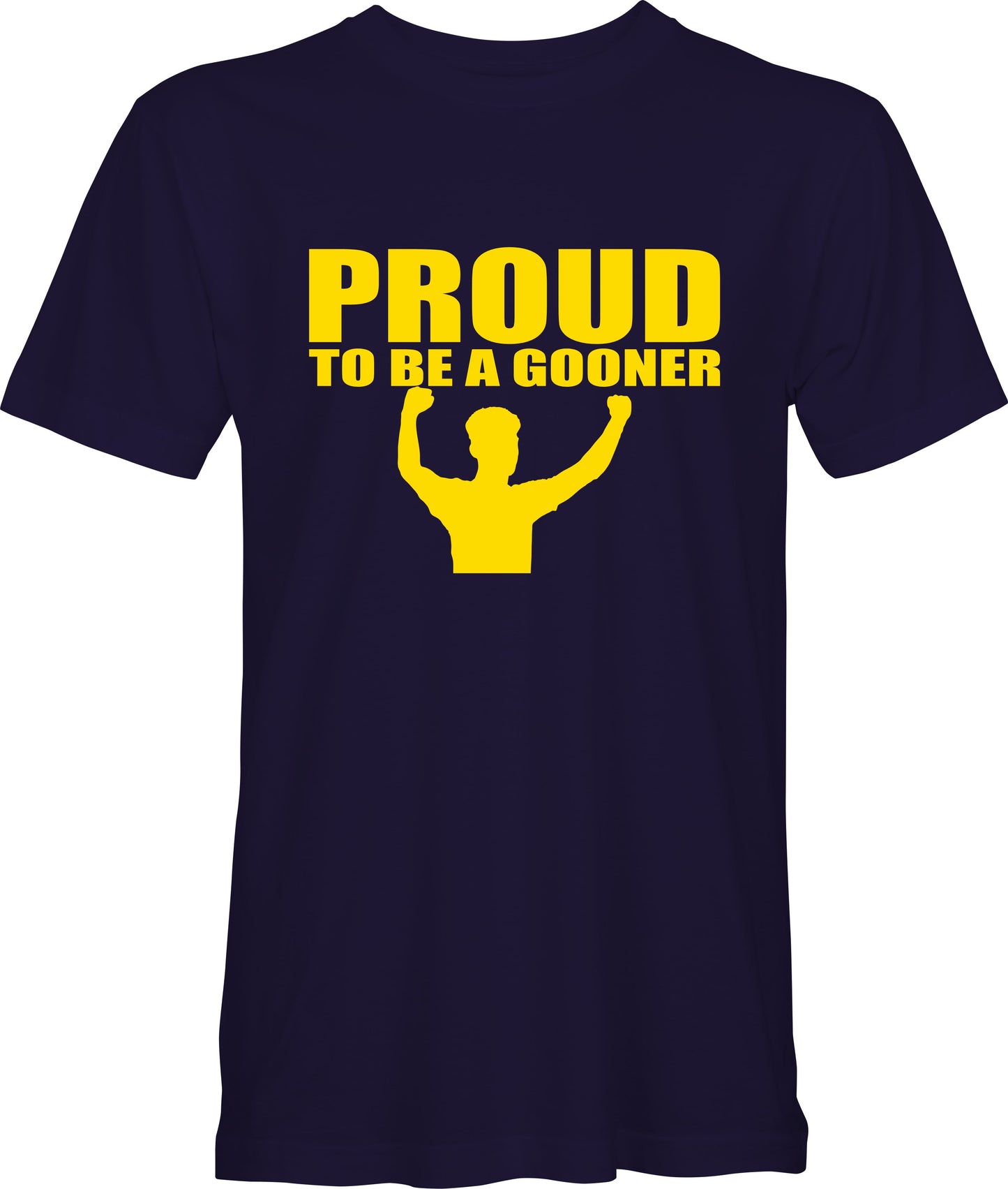 Proud To Be A Gooner T-shirts (Tradional-ish Colours)