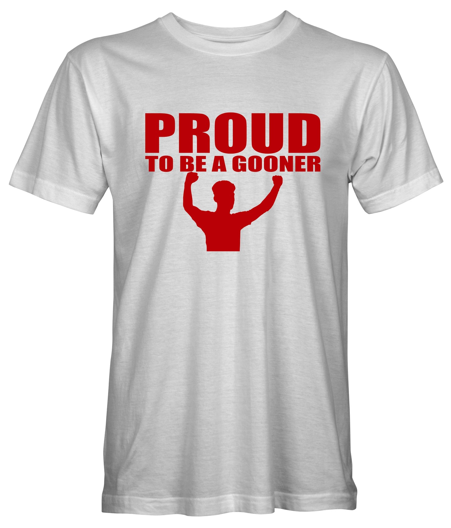 Proud To Be A Gooner T-shirts (Tradional-ish Colours)