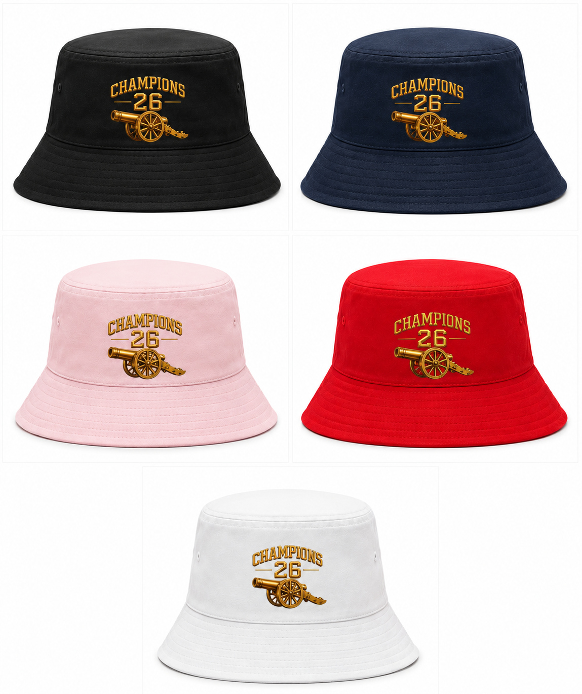 Bucket Hats - Champions 26