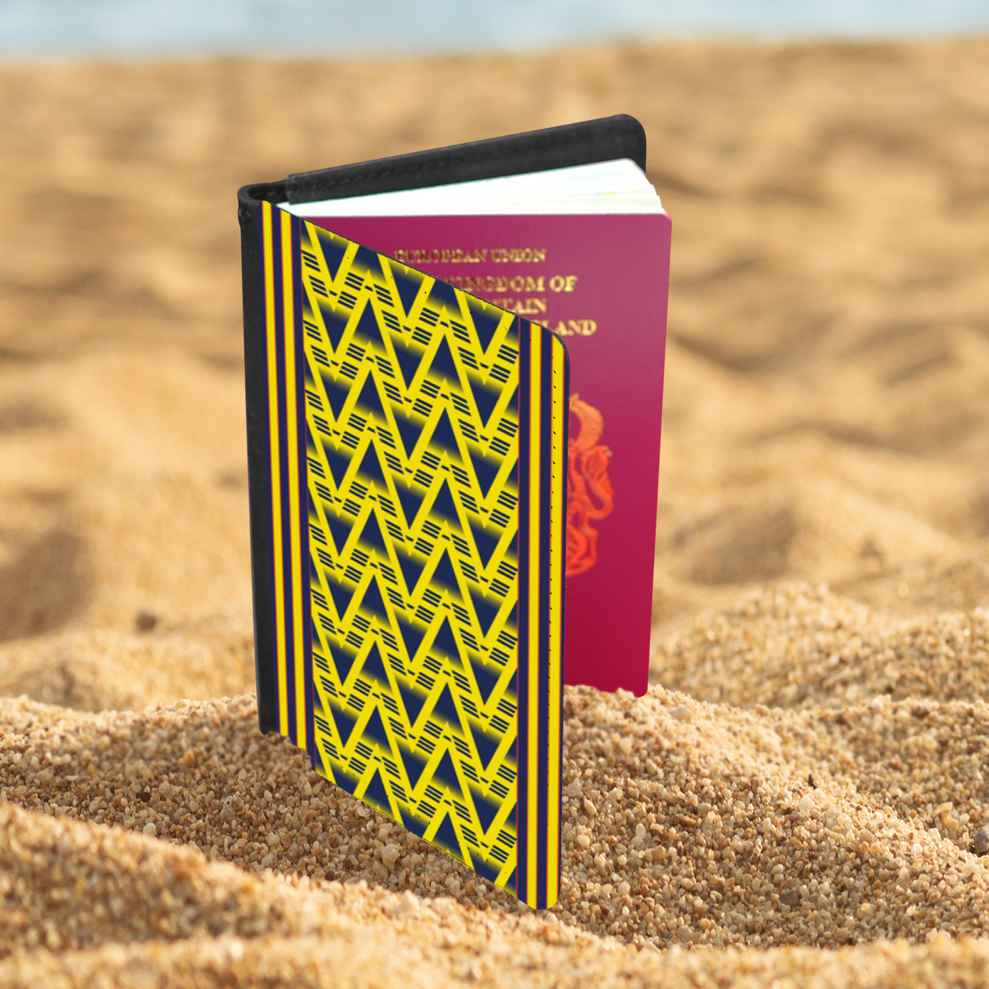 Passport Cover - Bruised banana