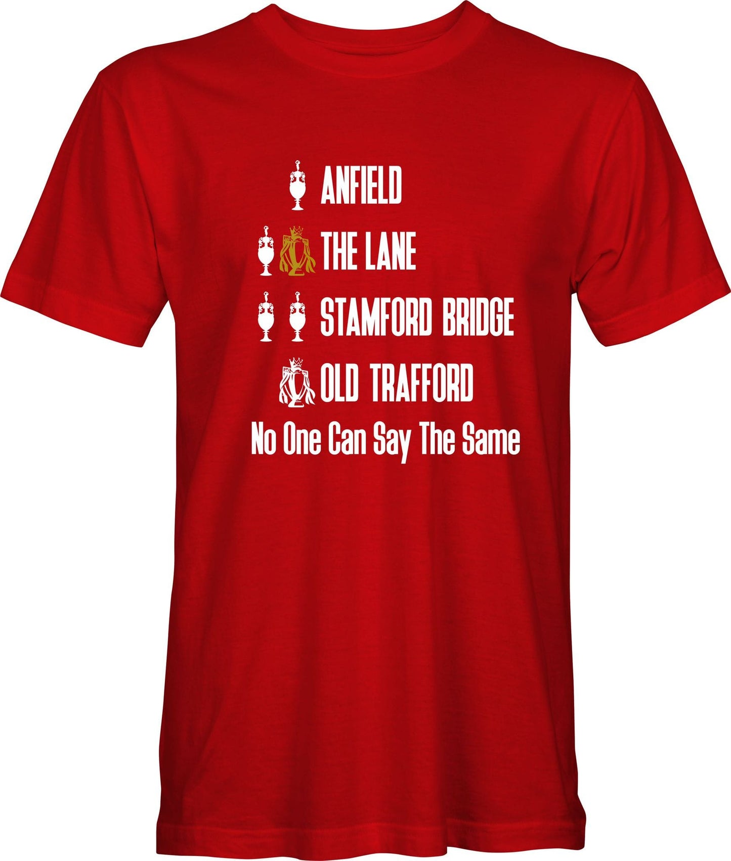 No one can say the same T-Shirts - Red, Black, Pink + Green