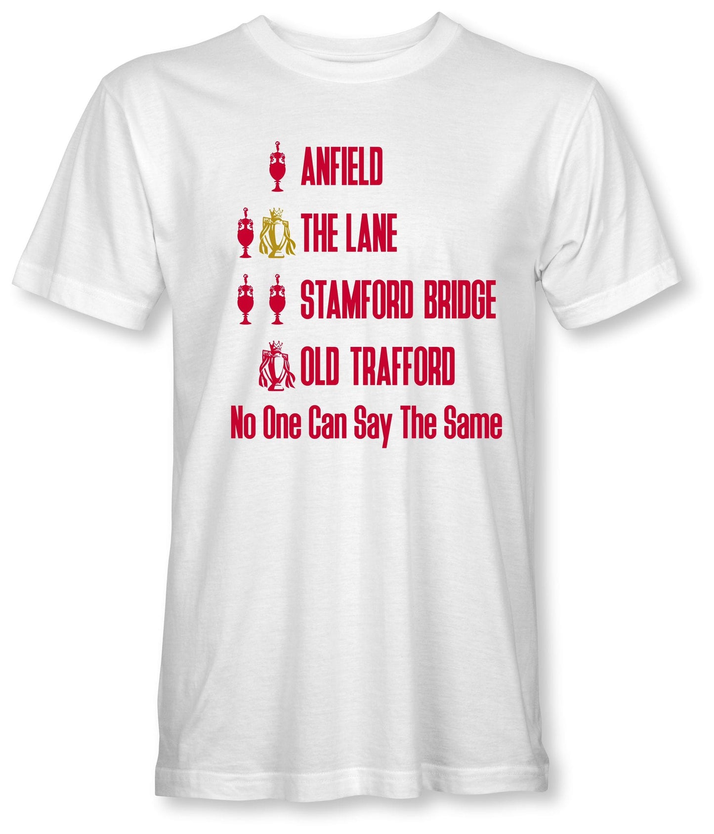No one can say the same T-Shirts - Navy, White, Grey + Yellow