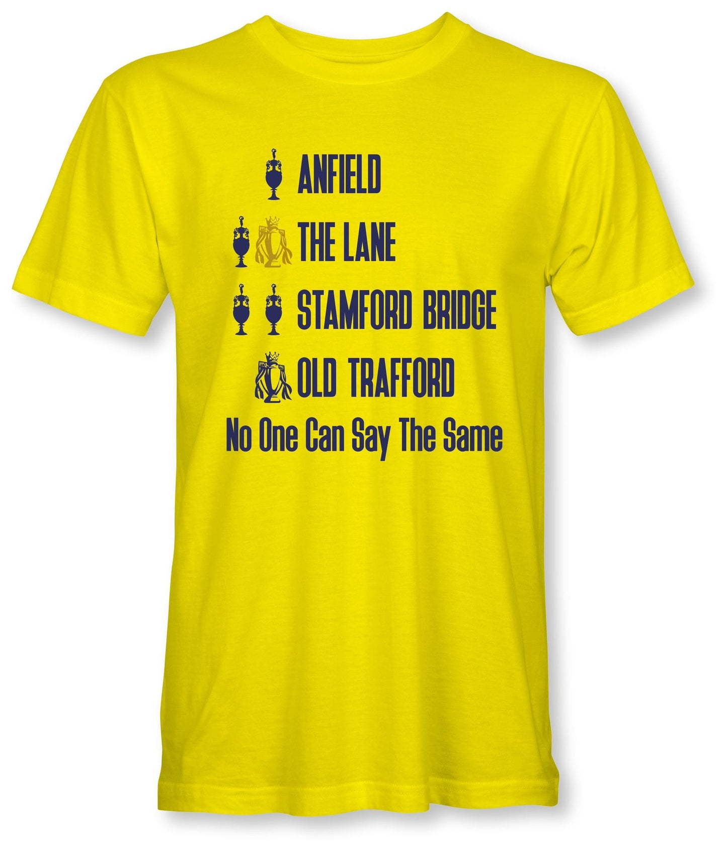No one can say the same T-Shirts - Navy, White, Grey + Yellow