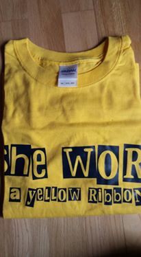 SWAYR T-Shirts (punk Style) - Red/White, Navy/Yellow and Yellow/Navy