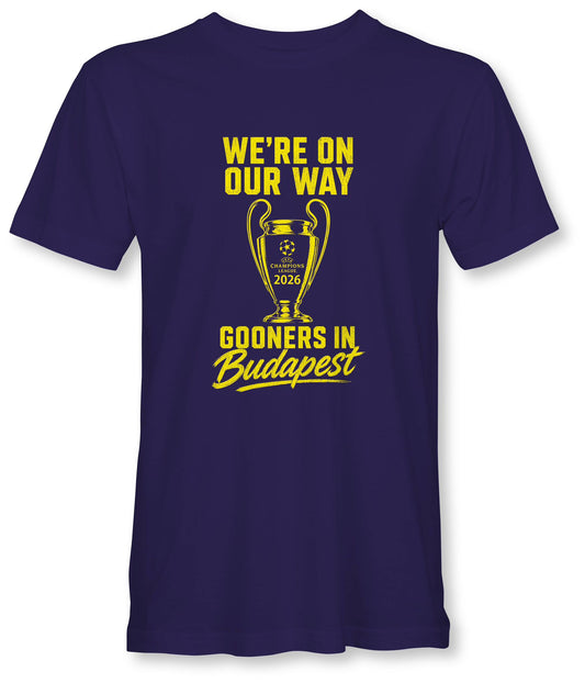 Champions League Final 2026 Tshirts (Navy)