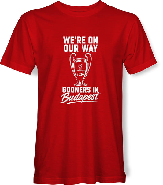 Champions League Final 2026 Tshirts (Red)