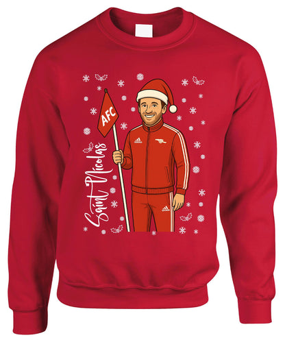 Saint Nicolas Christmas Jumpers (Red or Black)