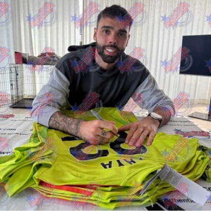 David Raya signed shirt (Framed or Unframed)