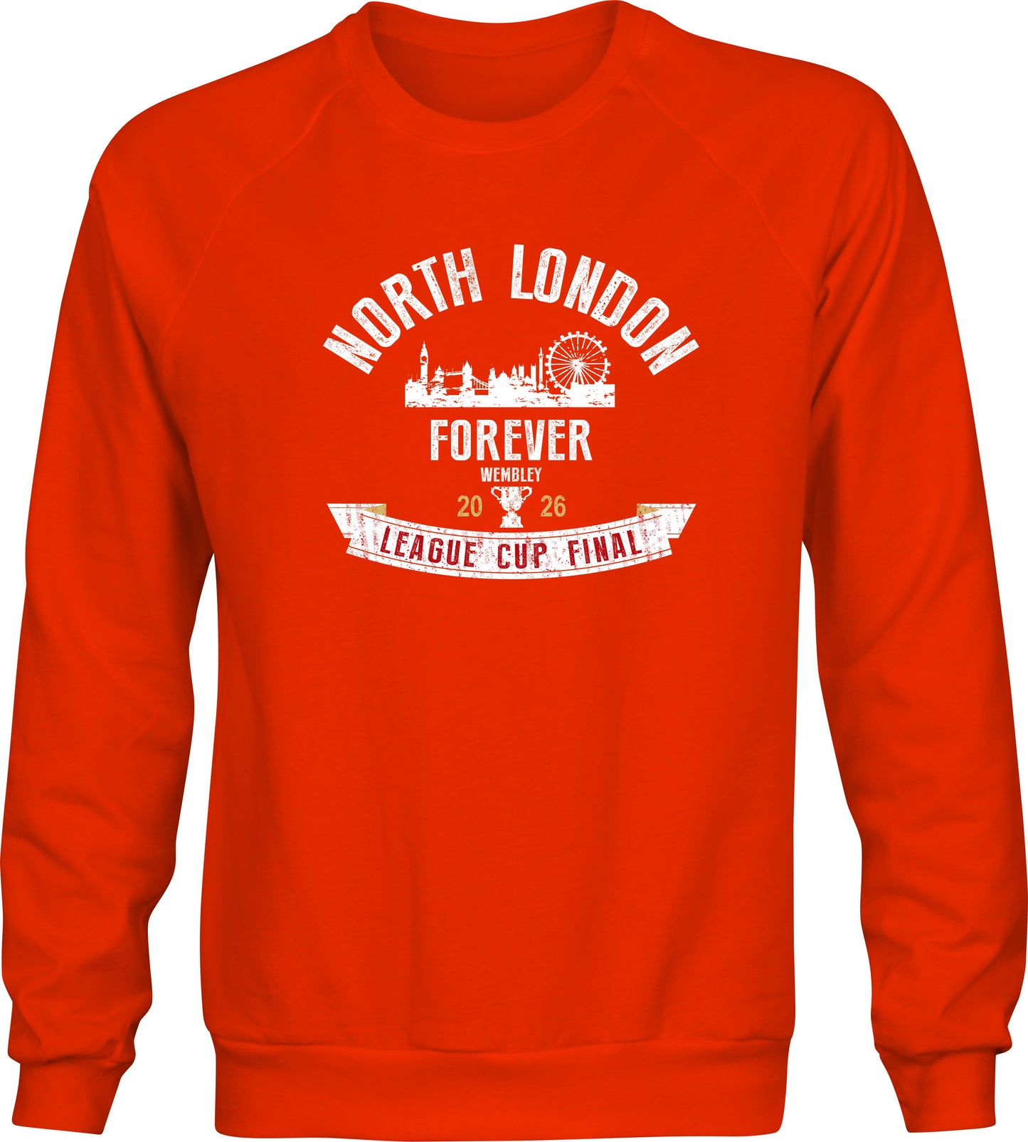 League Cup Final 2026 - Sweatshirts (Red or Navy)