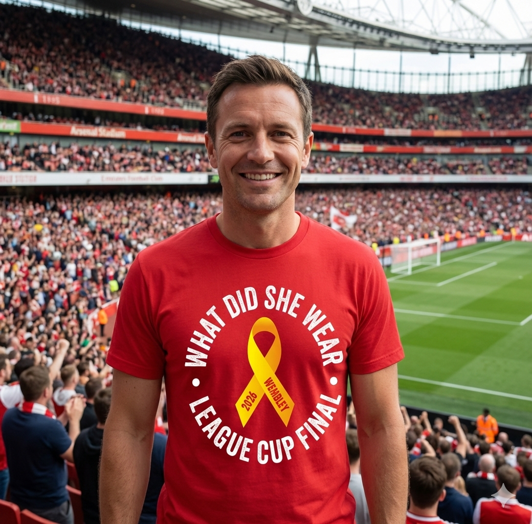 What Did She Wear ?? 2026 Tshirts (Red or Navy)