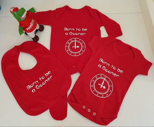 Baby Stuff - Born to be a Gooner - (Red)