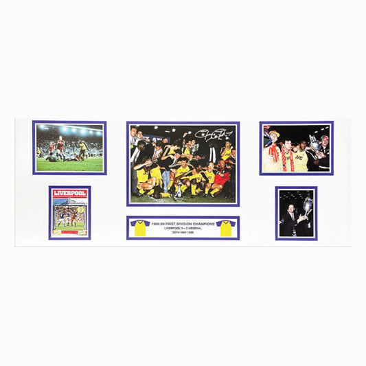 Anfield 89 Storyboard - Signed by George Graham