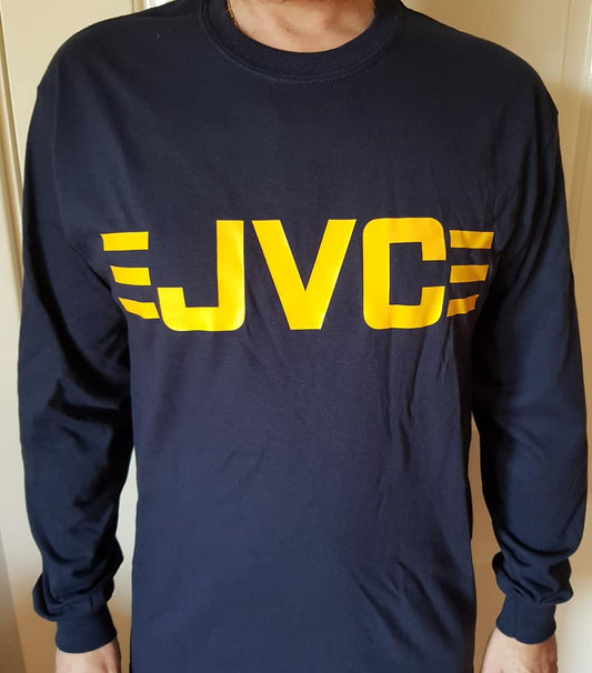 JVC (Red or Navy) - Long Sleeve T-shirts