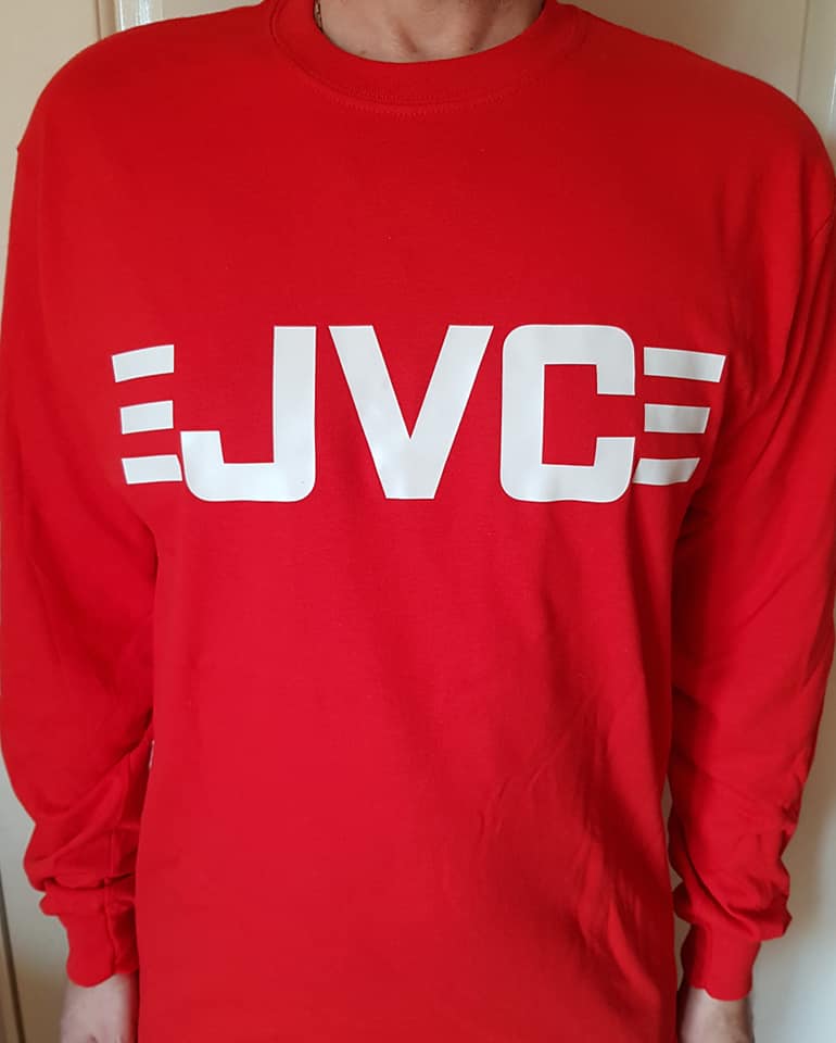 JVC (Red or Navy) - Long Sleeve T-shirts