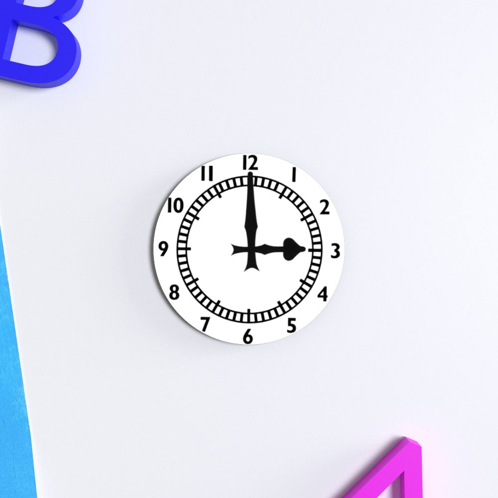Fridge Magnet - Clock