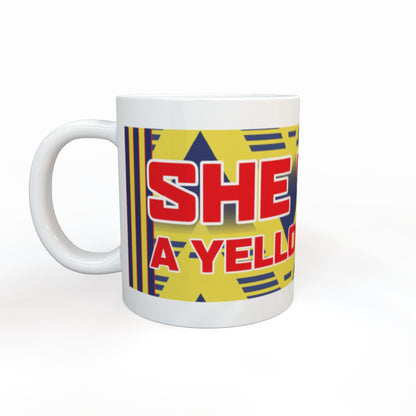 She Wore Banner - Big Mug (20oz)