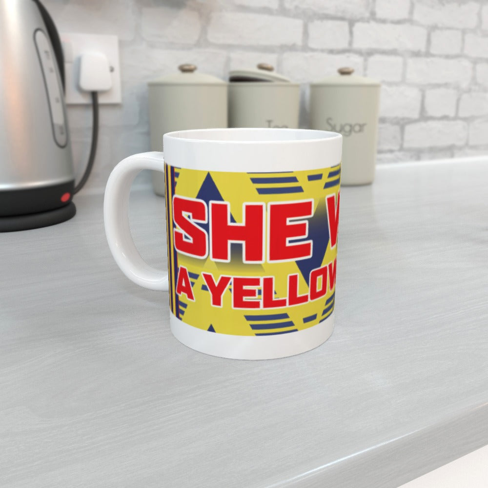 She Wore Banner - Big Mug (20oz)