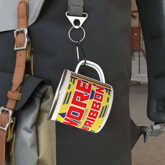 13oz Enamel Cup - She Wore Banner