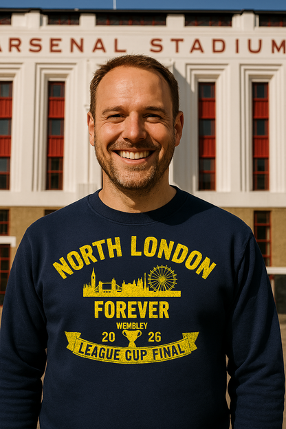 League Cup Final 2026 - Sweatshirts (Red or Navy)
